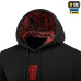M-Tac кофта Hoodie Один в полі воїн Hard Black — фото 7
