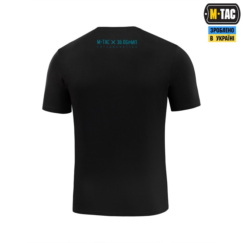 M-Tac футболка 36 ОБрМП Black M-Tac футболка 36 ОБрМП Black