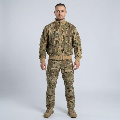 Куртка бомбер Vik-Tailor льотна, MultiCam