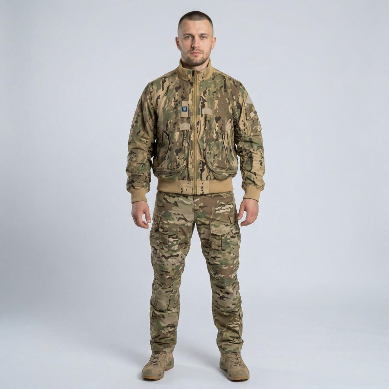 Куртка бомбер Vik-Tailor льотна, MultiCam