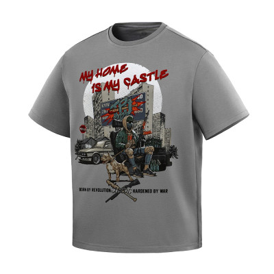 M-Tac футболка My Home is my Castle Light Grey