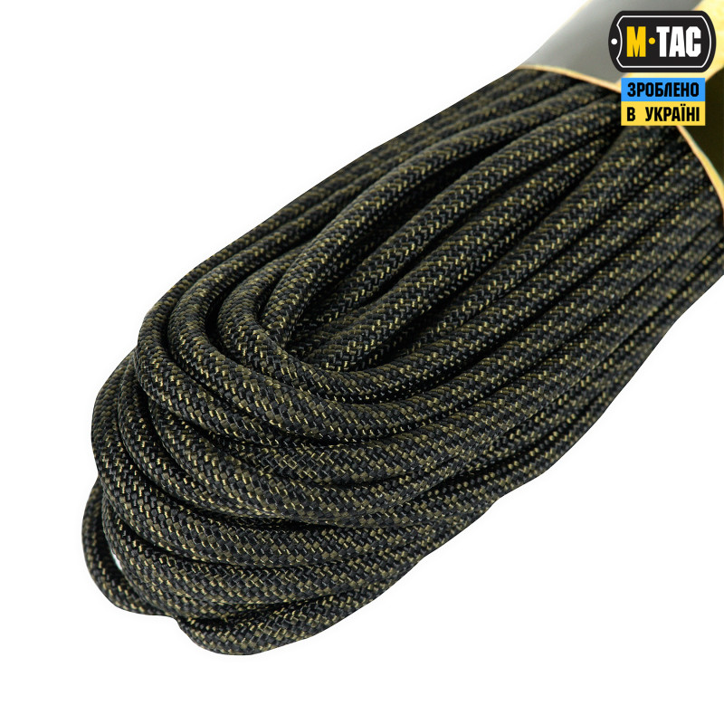 M-Tac паракорд 550 type III Black/Green Stairs 15м M-Tac паракорд 550 type III Black/Green Stairs 15м