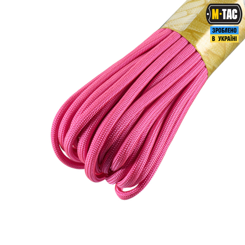 M-Tac паракорд 550 type III Neon Pink 15м M-Tac паракорд 550 type III Neon Pink 15м