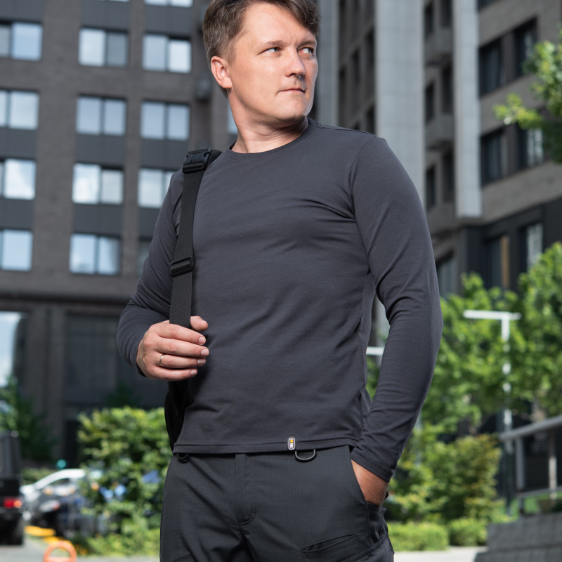 M-Tac футболка довгий рукав 93/7 Dark Grey M-Tac футболка довгий рукав 93/7 Dark Grey