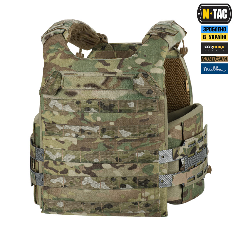 M-Tac плитоноска Cuirass Tiger FAST Elite (розмір плити М) Multicam M-Tac плитоноска Cuirass Tiger FAST Elite (розмір плити М) Multicam