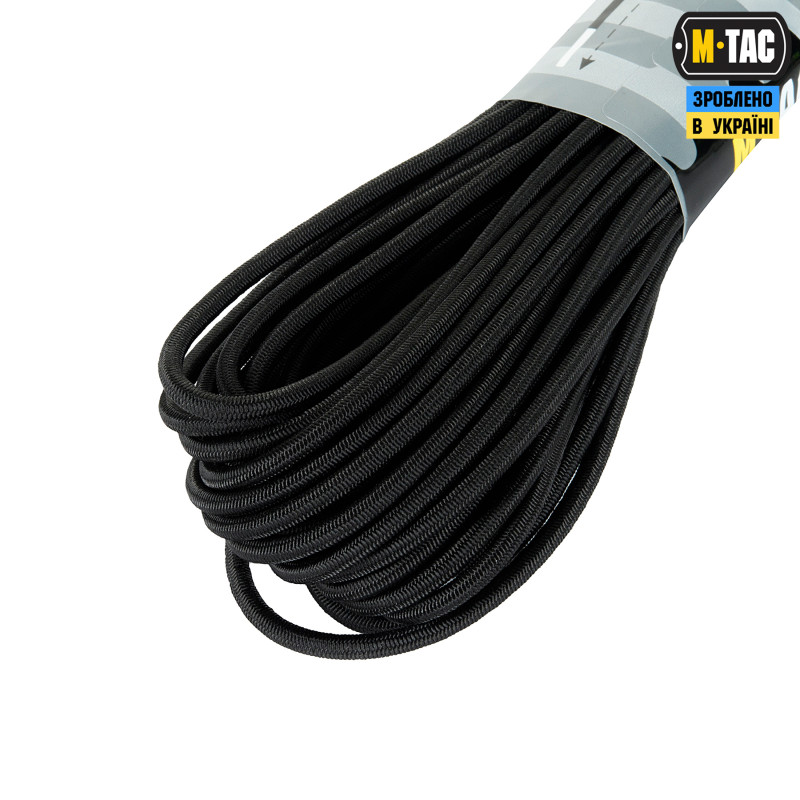 M-Tac паракорд Shock-Cord 3 mm Black 15м