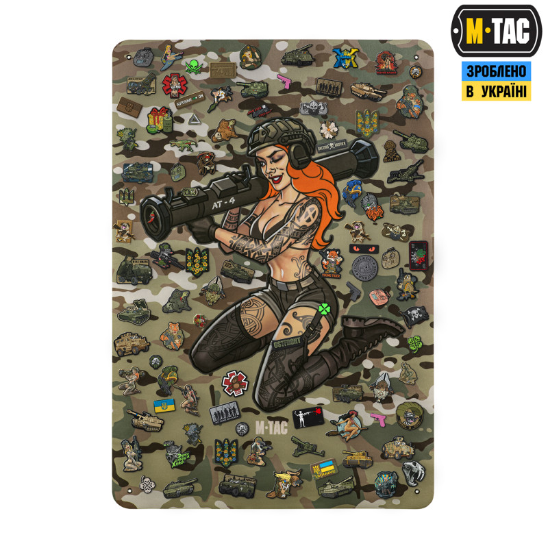 M-Tac панель для нашивок girl AT-4 900x1300 MC