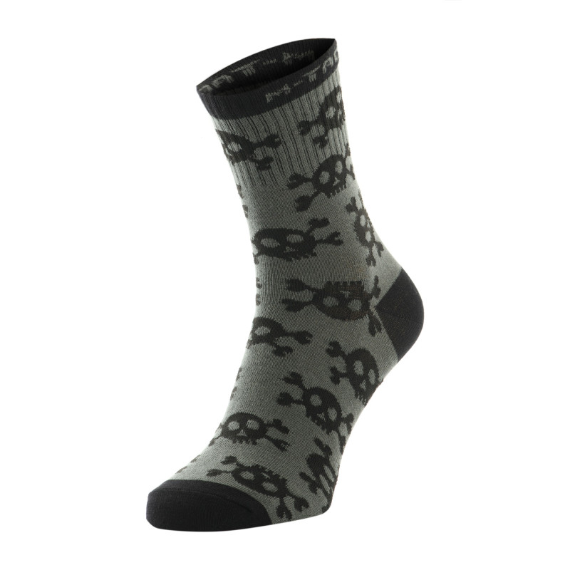 M-Tac шкарпетки легкі Mk.3 Pirate Skull Olive
