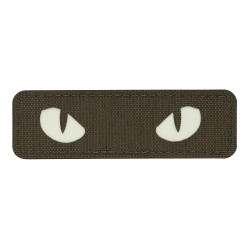 M-Tac нашивка Cat Eyes Laser Cut Ranger Green/світлонакопичувач