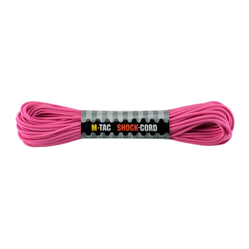 M-Tac паракорд Shock-Cord 3 mm Neon Pink 15м
