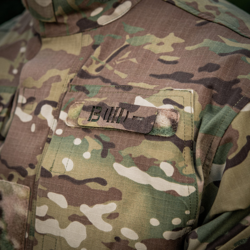 M-Tac нашивка група крові B (III) + наскрізна Laser Cut 25х80 Multicam M-Tac нашивка група крові B (III) + наскрізна Laser Cut 25х80 Multicam