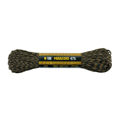 M-Tac паракорд 475 30m Woodland Marpat