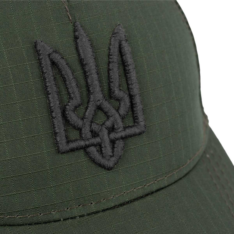 Бейсболка Tailor з Тризубом Rip-Stop, Olive