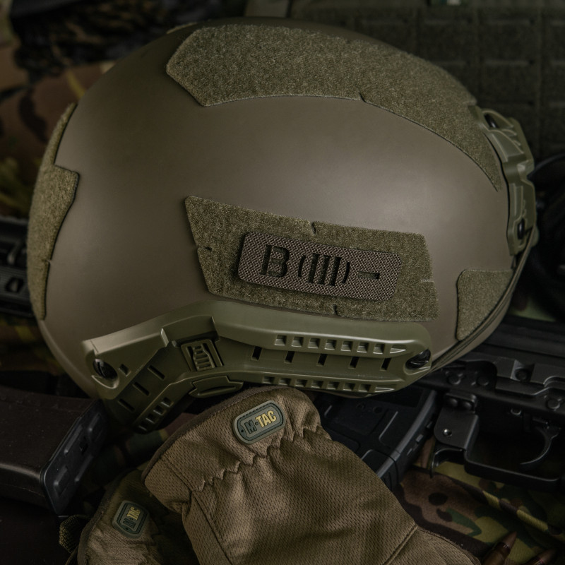 M-Tac нашивка група крові B (III) - наскрізна Laser Cut 25х80 Ranger Green M-Tac нашивка група крові B (III) - наскрізна Laser Cut 25х80 Ranger Green
