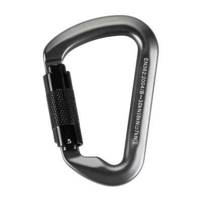 M-Tac карабін 10 см с байонетною муфтою Keylock сірий