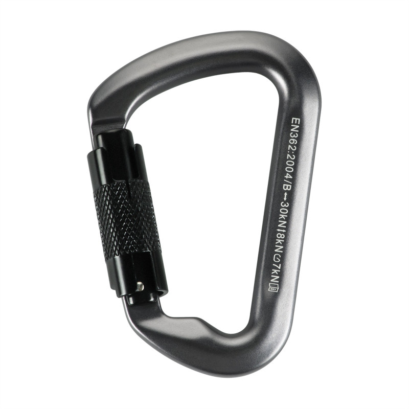 M-Tac карабін 10 см с байонетною муфтою Keylock сірий