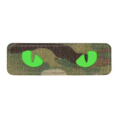 M-Tac нашивка Cat Eyes Laser Cut Multicam/Green/GID