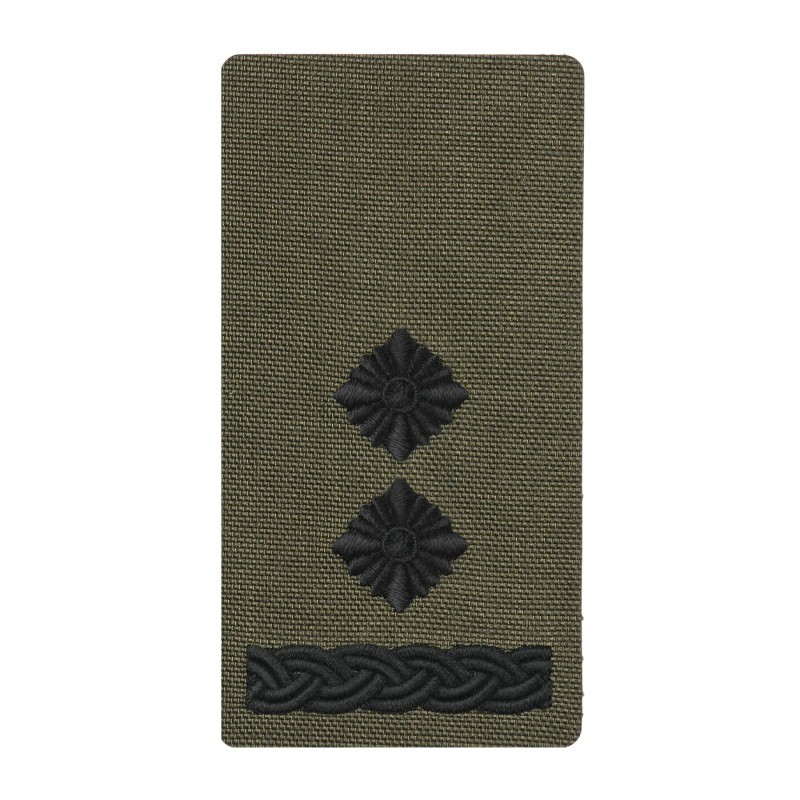 M-Tac погон на липучці Підполковник (вишивка) Ranger Green