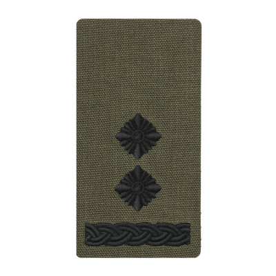 M-Tac погон на липучці Підполковник (вишивка) Ranger Green