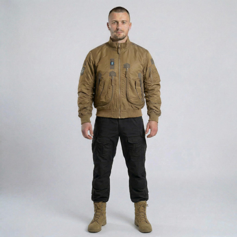 Куртка бомбер Vik-Tailor льотна, Coyote