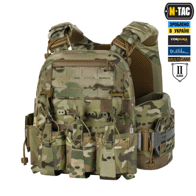 M-Tac плитоноска Cuirass Tiger FAST Elite (розмір плити М) Multicam (арт. KL-10468008)