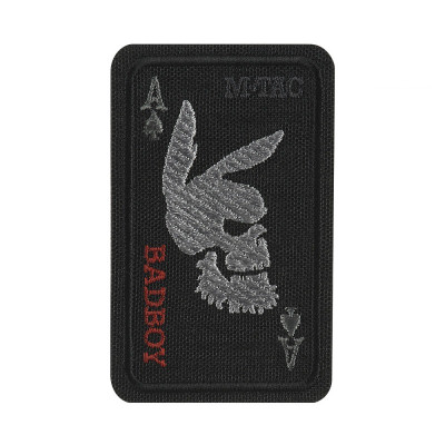 M-Tac нашивка Bad Boy (вишивка) Black
