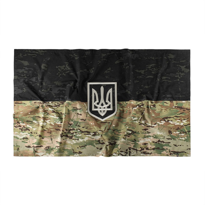 M-Tac прапор України з вишитим Гербом (у подарунковій коробці) Multicam M-Tac прапор України з вишитим Гербом (у подарунковій коробці) Multicam