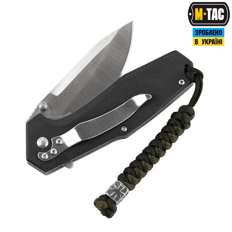 M-Tac темляк Viper Козацький Хрест Steel Black&Olive M-Tac темляк Viper Козацький Хрест Steel Black&Olive
