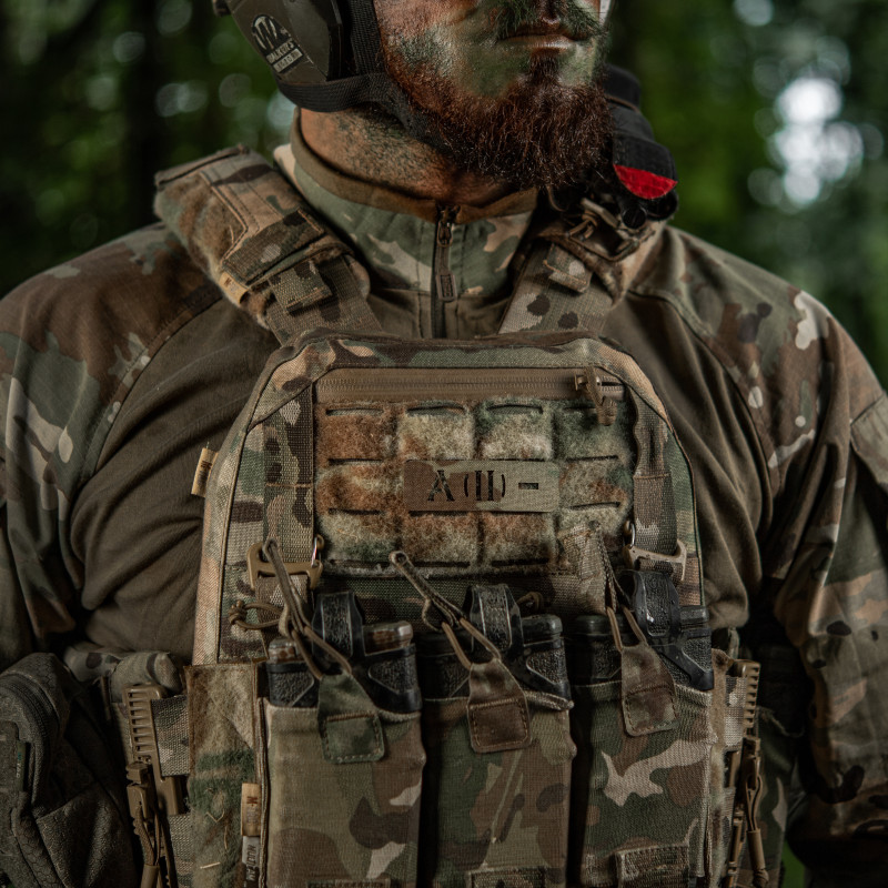 M-Tac нашивка група крові A (II) - наскрізна Laser Cut 25х80 Multicam M-Tac нашивка група крові A (II) - наскрізна Laser Cut 25х80 Multicam