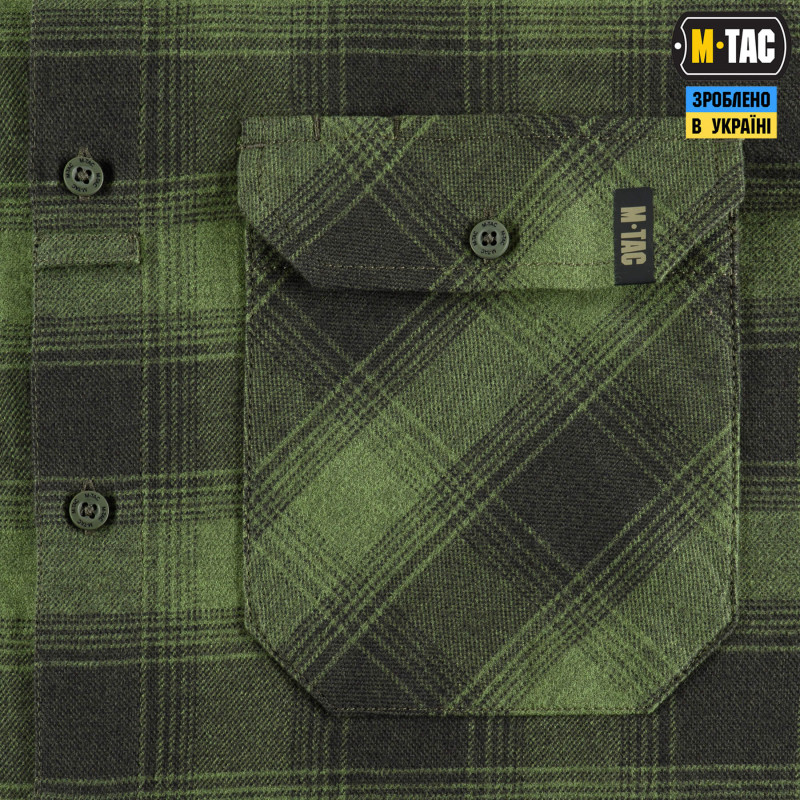 M-Tac сорочка Lumberjack Cotton Shirt Olive/Black M-Tac сорочка Lumberjack Cotton Shirt Olive/Black