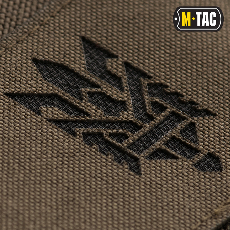 M-Tac нашивка Тризуб (стилізація) Laser Cut горизонтальна Ranger Green/Black M-Tac нашивка Тризуб (стилізація) Laser Cut горизонтальна Ranger Green/Black