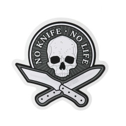 M-Tac наклейка No Knife - No Life світловідбиваюча