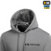 M-Tac кофта Hoodie My Home is my Castle Light Hard Grey — фото 7