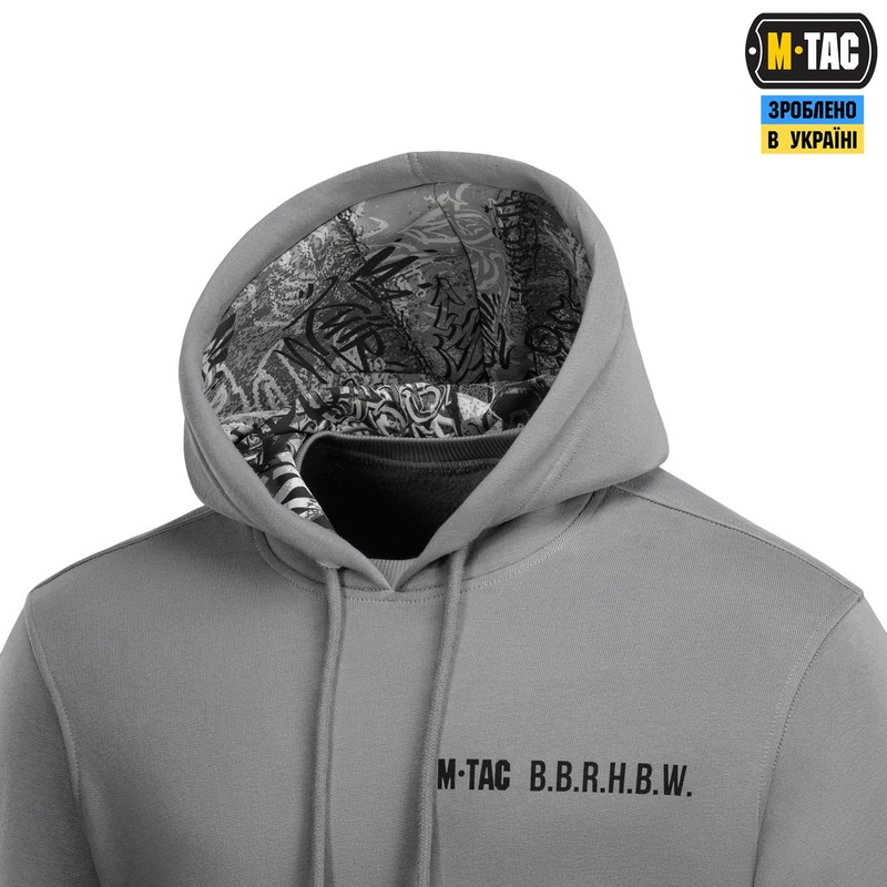 M-Tac кофта Hoodie My Home is my Castle Light Hard Grey M-Tac кофта Hoodie My Home is my Castle Light Hard Grey