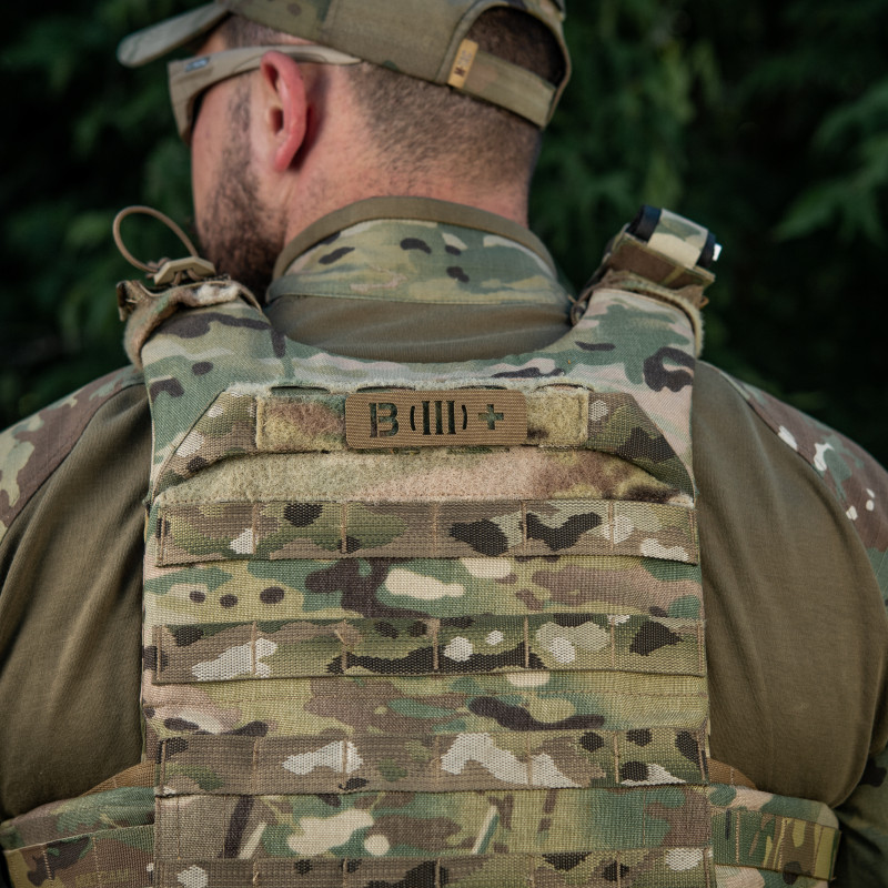 M-Tac нашивка група крові B (III) + наскрізна Laser Cut 25х80 Coyote M-Tac нашивка група крові B (III) + наскрізна Laser Cut 25х80 Coyote
