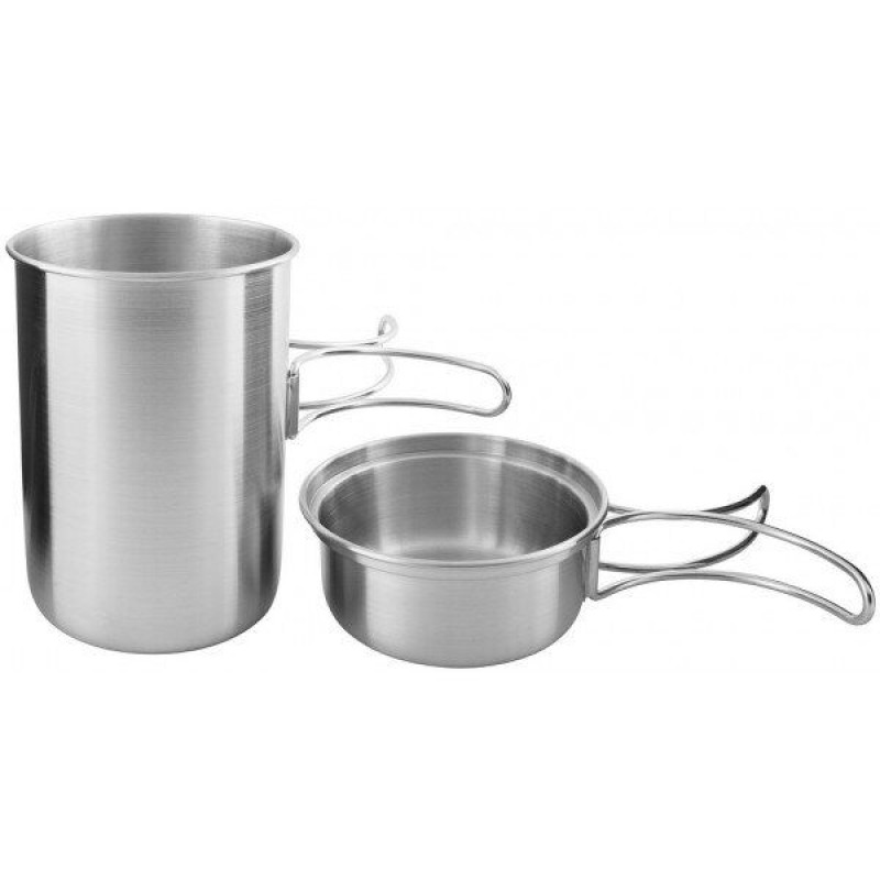 Набір кухлів tatonka handle mug 850 set, silver (tat 4174.000)