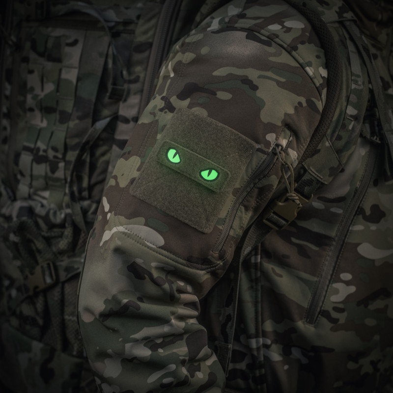 M-Tac нашивка Cat Eyes (Type 2) Laser Cut Coyote/GID M-Tac нашивка Cat Eyes (Type 2) Laser Cut Coyote/GID
