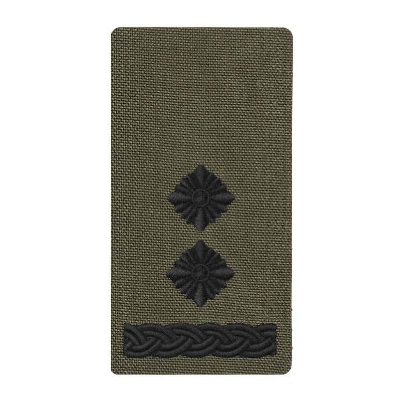 M-Tac погон на липучці Підполковник (вишивка) Ranger Green