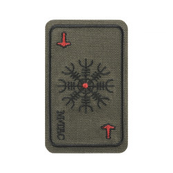 M-Tac нашивка карта Компас Вікінгів (вишивка) Ranger Green
