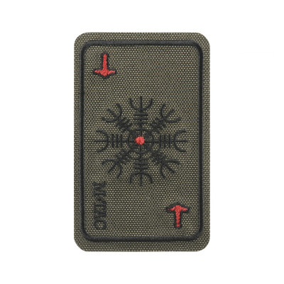 M-Tac нашивка карта Компас Вікінгів (вишивка) Ranger Green