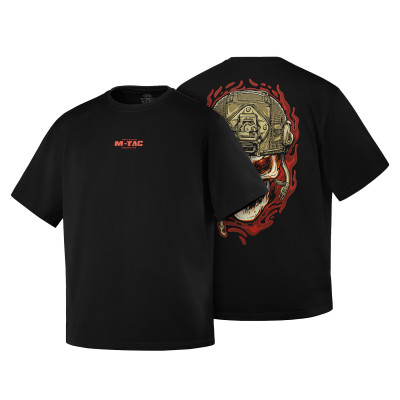 M-Tac футболка Worn to the bone Oversize Black
