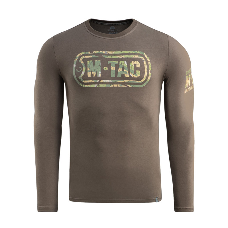 M-Tac футболка Logo довгий рукав Dark Olive