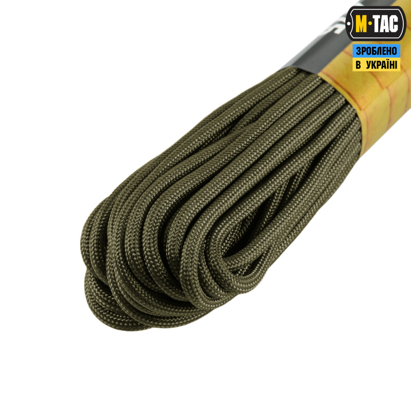 M-Tac паракорд 475 OD Green 15м