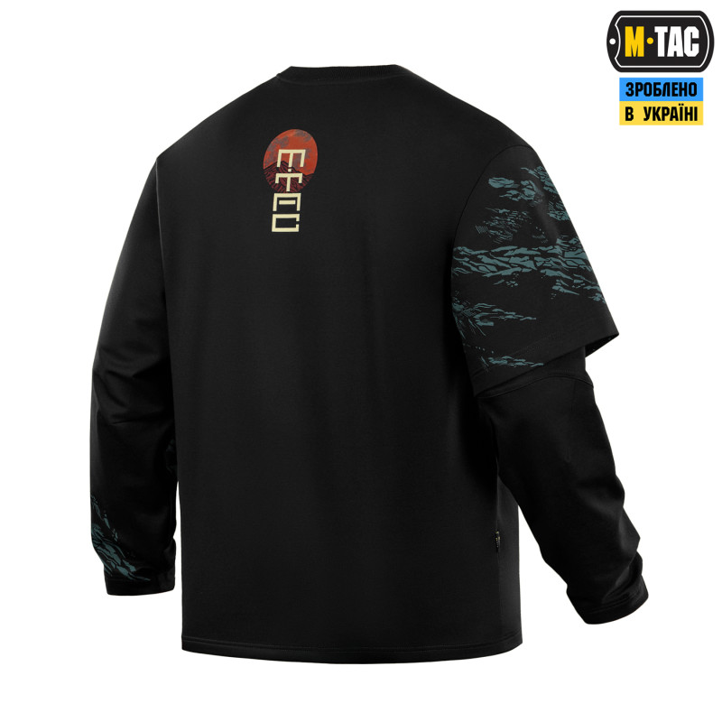 M-Tac світшот Two Samurai Black M-Tac світшот Two Samurai Black
