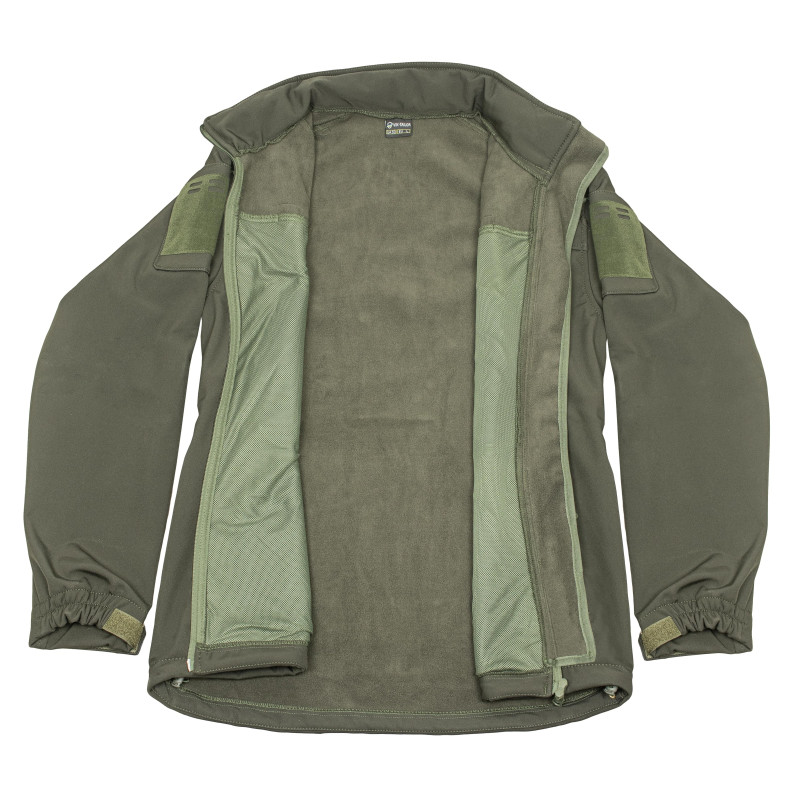 Куртка Vik-Tailor SoftShell з липучками для шевронів, Olive