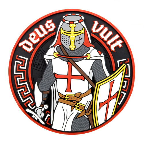 M-Tac нашивка Deus Vult 3D ПВХ — фото 1