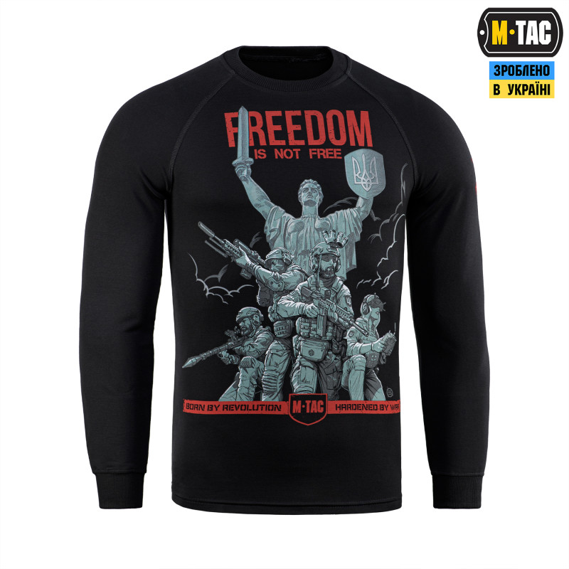 M-Tac реглан Freedom Black M-Tac реглан Freedom Black