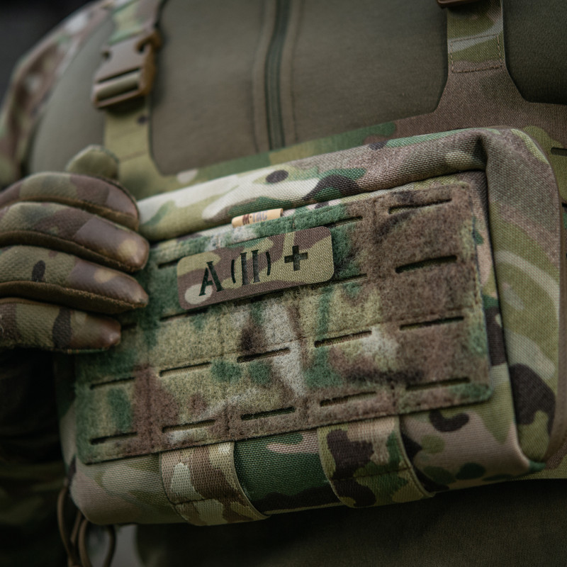 M-Tac нашивка група крові A (II) + наскрізна Laser Cut 25х80 Multicam M-Tac нашивка група крові A (II) + наскрізна Laser Cut 25х80 Multicam