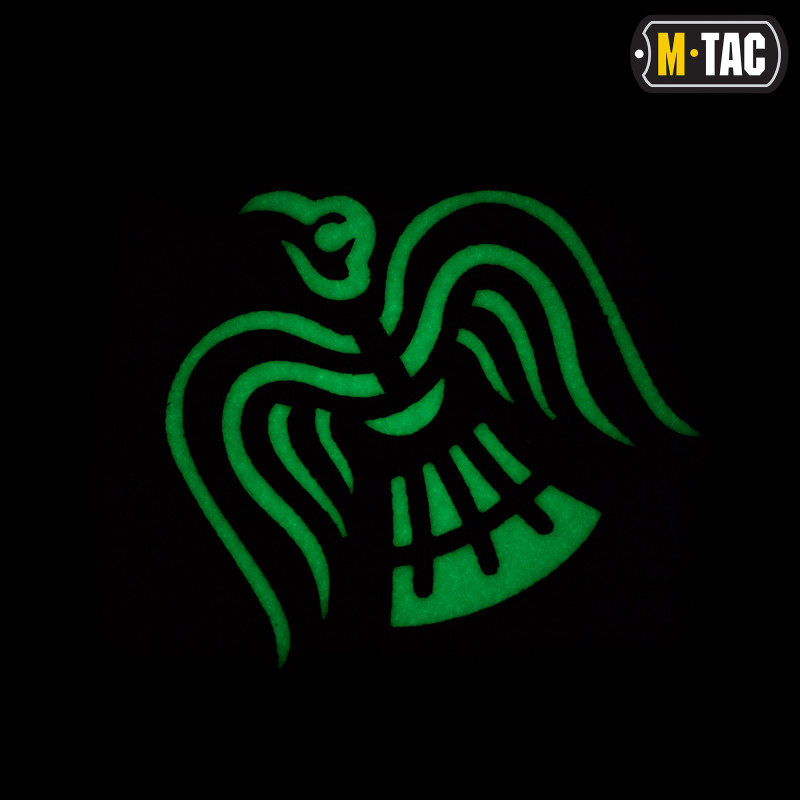 M-Tac нашивка Знамя Ворона Laser Cut Ranger Green/світлонакопичувач M-Tac нашивка Знамя Ворона Laser Cut Ranger Green/світлонакопичувач