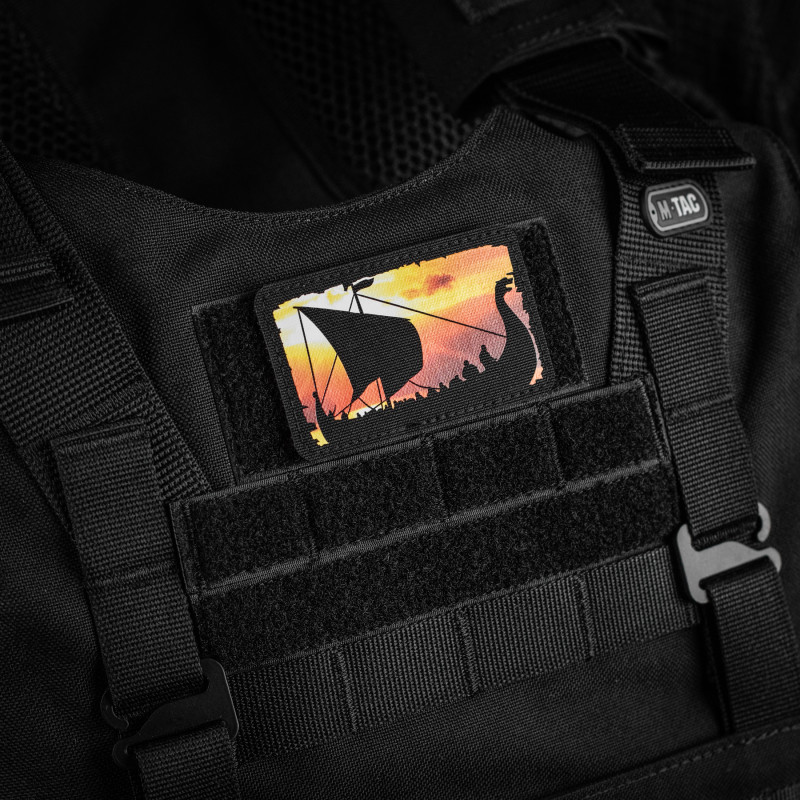 M-Tac нашивка Expedition (80х50 мм) Black